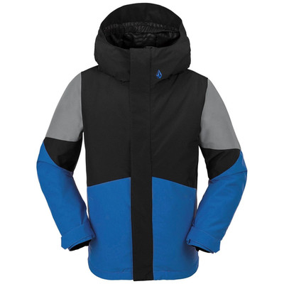 Brand New Kids 2024 Volcom Vernon Insulated Jacket Electric Blue Size Medium