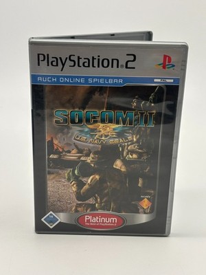 PS2 Sony PlayStation 2 - SOCOM II - U.S. Navy Seals - PAL