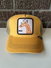 Goorin Bros Farm Neck Of The Woods High Giraffe Trucker Hat Ltd Edition NEW FS