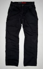 Dickies Tough Flex Carpenter Pants Regular Fit Workwear DP802SBK Black 30 x 30 