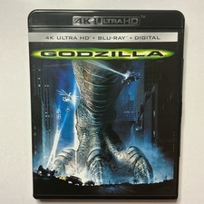 Godzilla (4KUltra HD,Blu-ray Combo 1998) Used Very Good Please Read