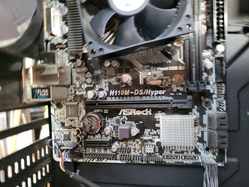 RAIDMAX ALPHA-WLB Black Steel / Plastic. ASROCK H110M-DGS Intel Core i5-7500 3.4 - Bild 11 von 12