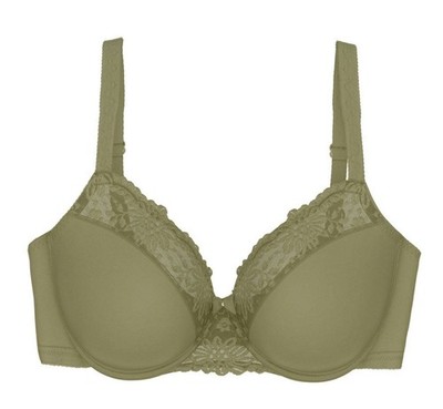 Triumph Lady Form Bügel-BH Minimizer Größe 85E Olive Green NEU