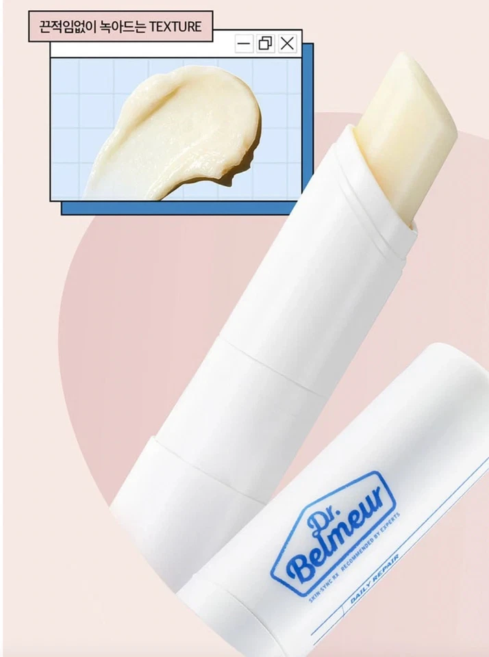 THE FACE SHOP Bálsamo Labial Hidratante Reparación Diaria Dr.Belmeur 4g x 3ea / Seguimiento Foto 4 de 4