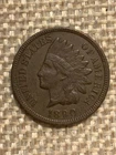 1890 Indian Head Cent Extremely Fine XF