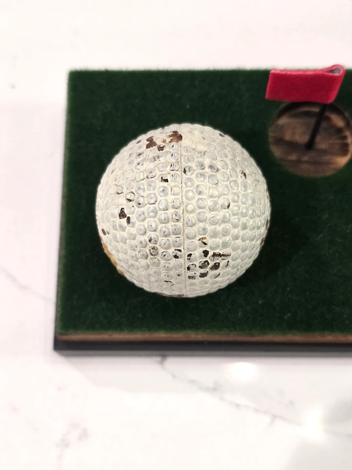 PELOTA DE GOLF SPALDING WHITE (RED DOT) BRAMBLE 1906 Foto 3 de 4