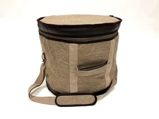 Barton GSP Premium Floor Tom Drum Bag, 14" x 14", Tawny Brown Oxford