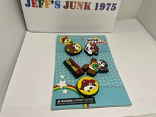 Buc-ee's Shoe Charms - NEW - Set of 5 - Jibbits Bucees Unused