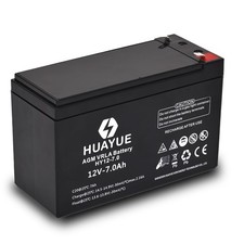 12V 7Ah Rechargeable Sealed Lead Acid Battery UPS Alarm Solar Power