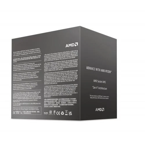 AMD Ryzen 7 8700F Desktop Processor - 8 Core And 16 Threads - 5.0 GHz Max BoostS - Image 2 of 4
