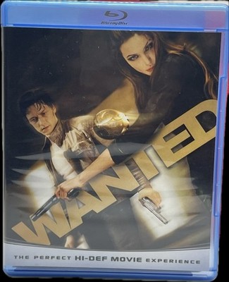 Blu ray Wanted (2008) - Angelina Jolie & James McAvoy - Factory Sealed