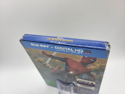 SPIDER-MAN HOMECOMING Blu-Ray Steelbook aus Sammlung NEU OVP - Imagen 4 de 7