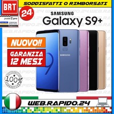 SAMSUNG GALAXY S9+ PLUS 64GB SM-G965  NUOVO NERO ORO VIOLA BLU S8 S8 PLUS