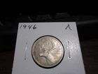1946 - Canada 25 cent - Circulated Canadian quarter