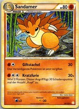 Pokémon Sandamer 29/123 - HeartGold & SoulSilver - Deutsch 2010