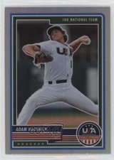 2023 Panini USA Baseball Stars & Stripes Silver Prizm Adam Hachman #51 zg6