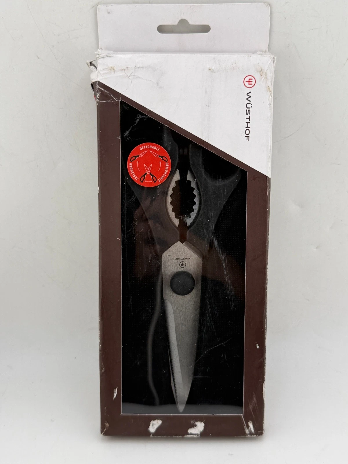 Wusthof Come-Apart Pull-Apart Kitchen Shears Kitchen Scissors 5558 Black BN