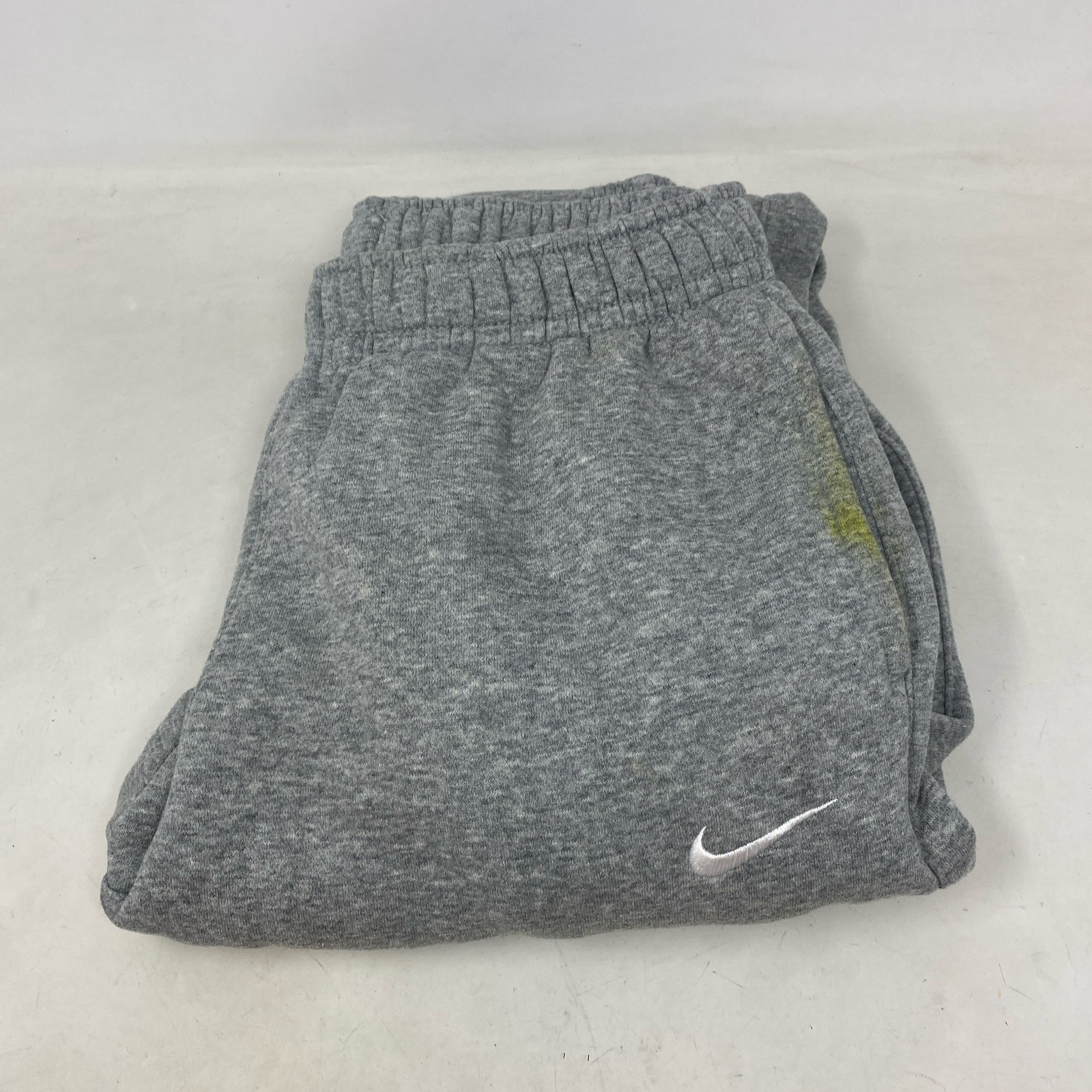 Nike Club Fleece Joggers Dark Grey/White Men’s Small