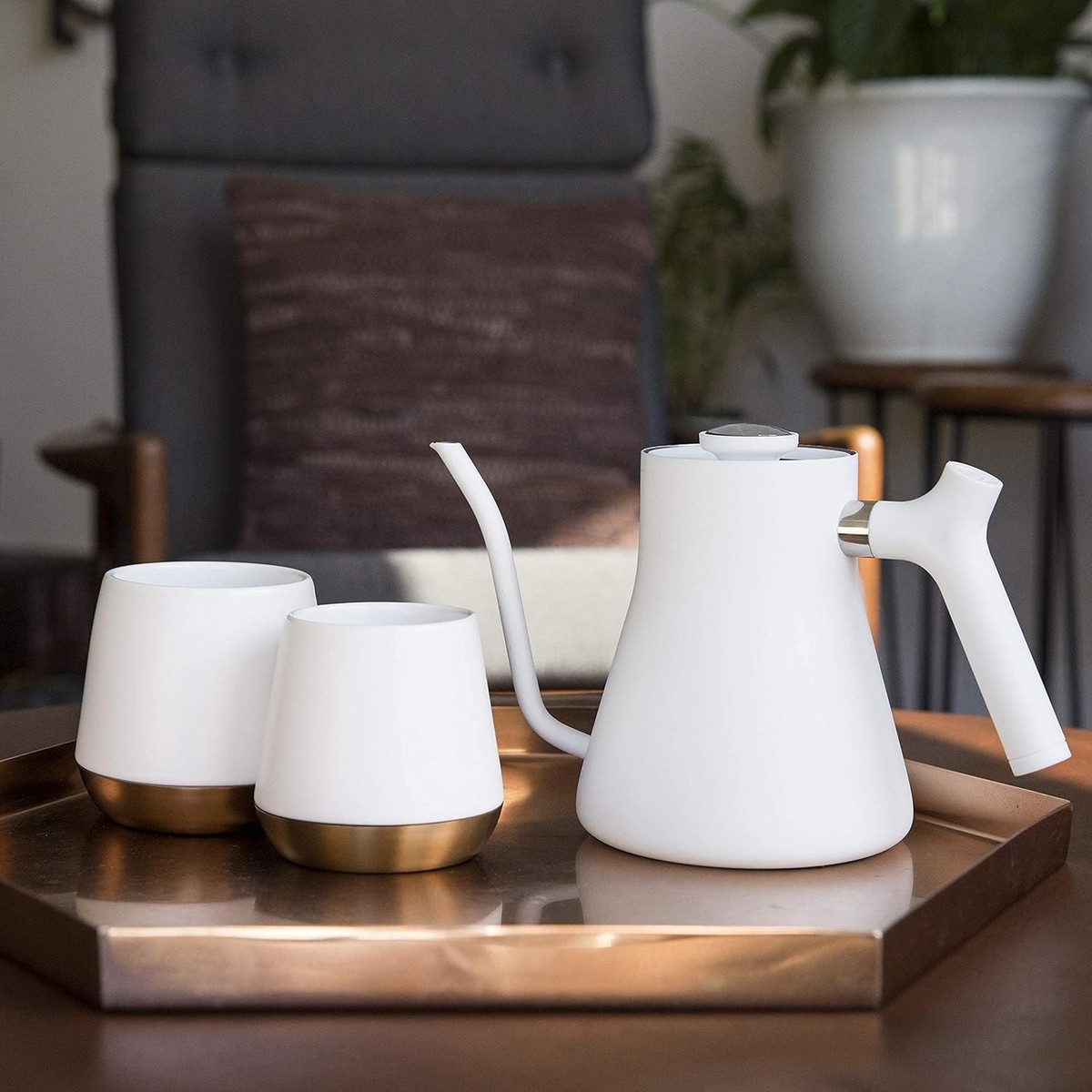 Fellow Stagg Stovetop Pour-Over 1 Liter Coffee & Tea Kettle, Matte