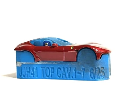 New Hotwheels Mainline # FERRARI 12CILINDRI Tampo Placement Nest Carrier - Image 1 of 4