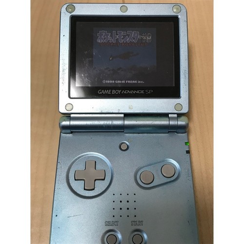 GameBoy Advance SP & 10 games & Charger Nintendo GBA Console blue Working - Picture 4 of 10