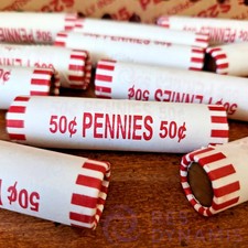 🔥 BANK SEALED Penny Roll – 1 Full Roll (50 Pennies) UNSEARCHED Estate Find‼️