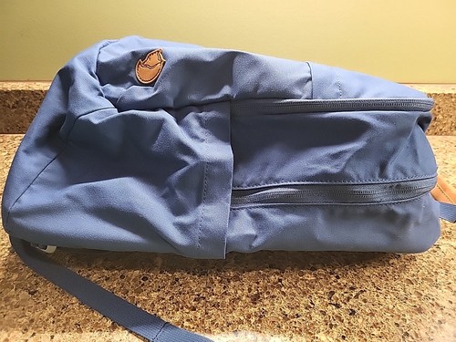 Fjallraven Raven Backpack G-1000 20L Heavy Duty Backpack Blue Laptop Hiking - Picture 4 of 14