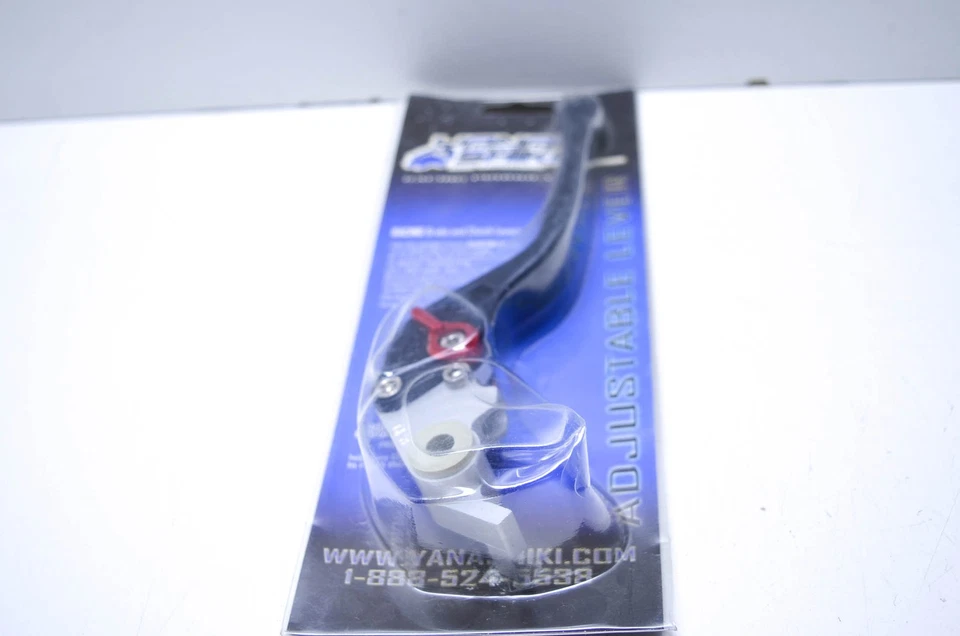 Palanca de freno ajustable Yana Shiki TXRBK19, 652285 Yamaha negra larga 6 posiciones N Foto 2 de 3