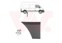 VAN Wezel Zier-/Schutzleiste Seitenwand 4388426 FüR Opel Movano X62 Bus Cdti FWD
