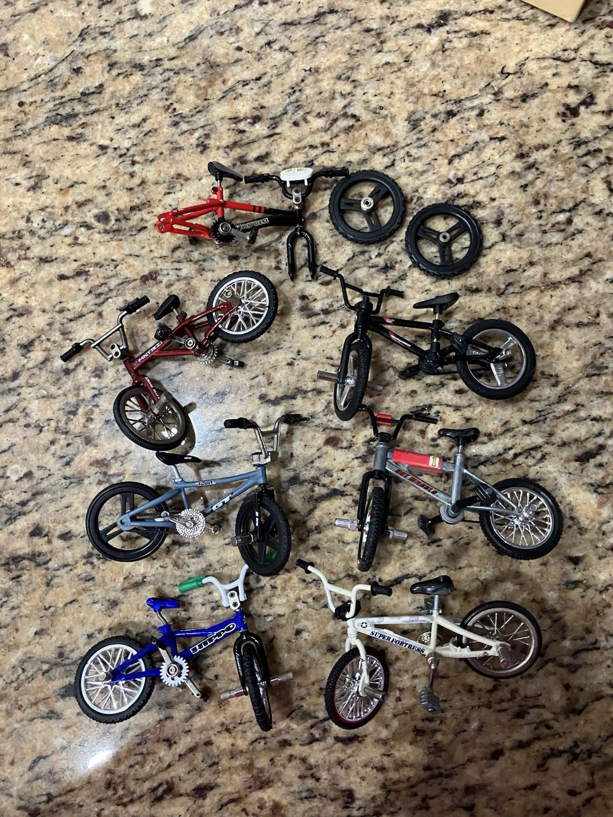 Tech Deck And More BMX Finger Bike Lot - SOME DAMAGE
