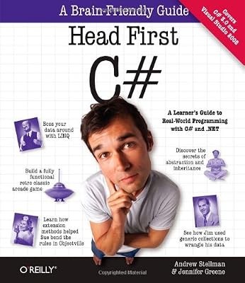 Head First C#, Andrew Stellman & Jennifer Greene, Used; Good Book