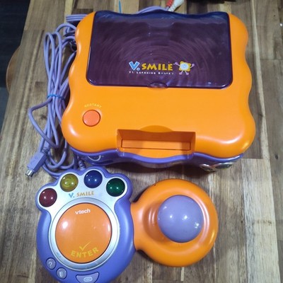VTech V Smile 6122 TV Learning System Controller 4 Games Cinderella Toy Story 2