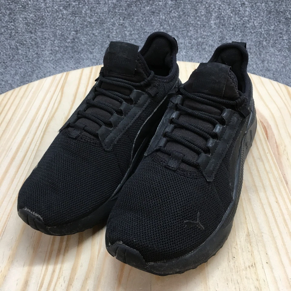 Puma Sneaker Youth 6C Black Pacer Easy Street Round Toe Laced Up Casual 384436 - Image 3 of 4