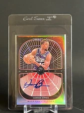 2019-20 Panini Obsidian - Harrison Barnes #GA-HBN - Red 1/5 Bookend - Auto
