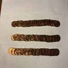 1950-D WHEAT Cents Roll Of 50 Coins Beautiful ConditionSee Pictures#1