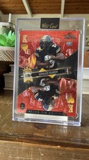 Wild Card Stacked Deck Black Tie Edition Ahmad Hardy Football Trading Card 1/1