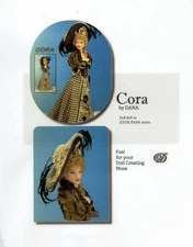 1:12 Miniature Art Doll Dressing ~ Dana Burton~ CORA TUTORIAL/PATTERN UPRINT