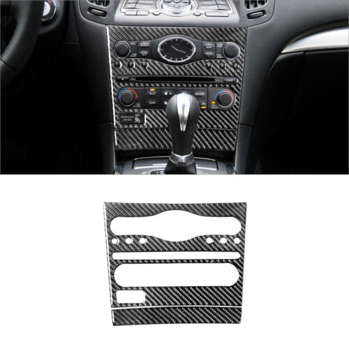 41Pcs Carbon Fiber Full Interior Kit Cover Trim For Infiniti G37 Sedan - Picture 8 of 20
