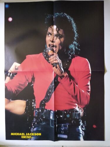 Michael Jackson Jean Louis Aubert Poster Frankreich - Bild 1 von 2