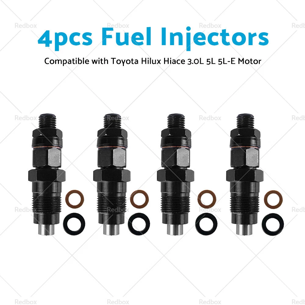 Diesel Fuel Injector Set Suits Toyota Hilux Surf Litre, 55 OFF