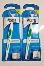 NEW LOT OF 2 X LISTERINE ULTRACLEAN FLOSSERS + TOTAL 16 REFILL HEADS