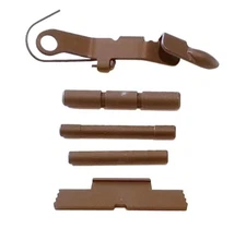 GHOST Flat Dark Earth Slide Stop Release Extended Control Kit For GLOCK Gen 1-4