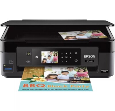 Brand NEW Epson Expression Home XP-440 / XP-446 Small-in-One Printer SEALED