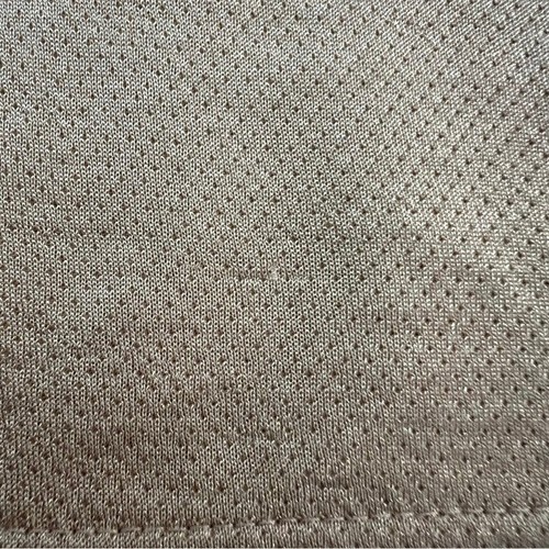 Burberry Women's Tan Gold Short Sleeve Polo Shirt Classic Golf Old Money M - Picture 12 of 12