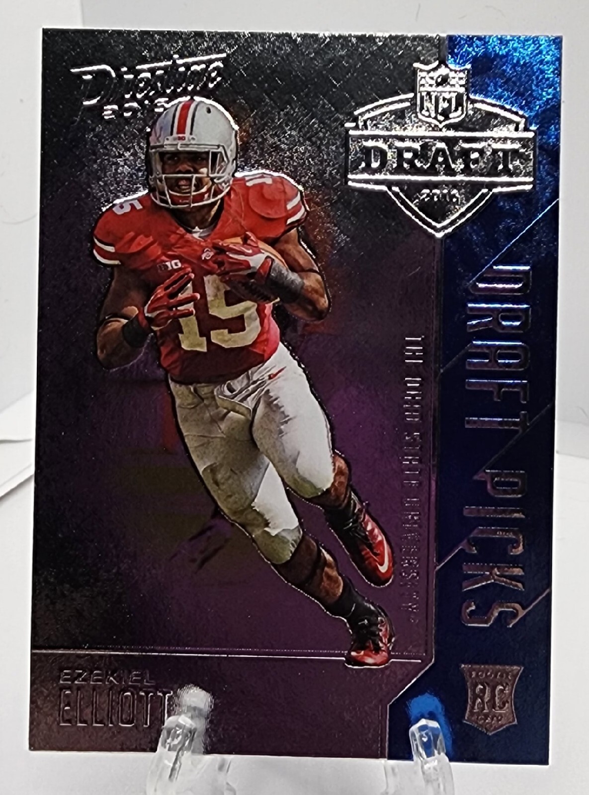 2016 Panini Prestige Ezekiel Elliott Draft Picks OSU RC Dallas Cowboys #5