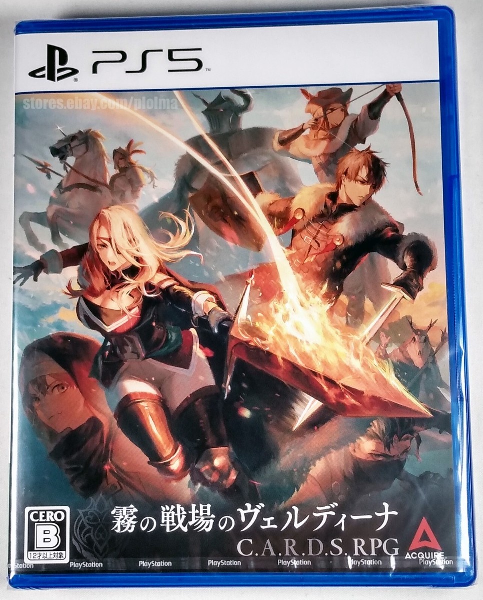 Ps5 Best Shooter Rpg Ps4 RPG: THE MISTY BATTLEFIELD Cards PS5 Game