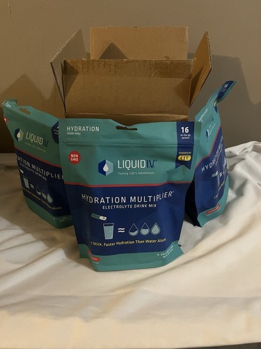 Liquid I.V. Hydration Electrolyte Powder - Strawberry Drink Mix 3 Bags