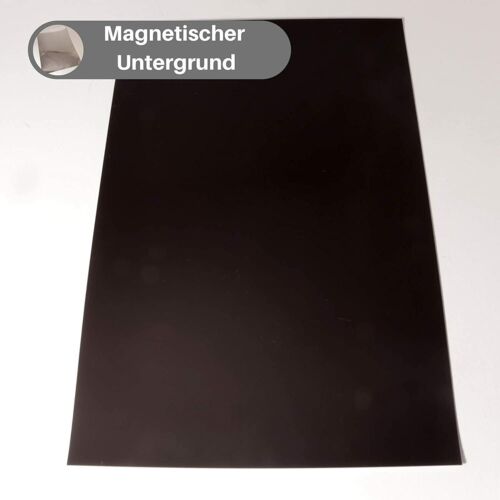 Magnetfolie Magnetband PVC Beschreibbar Magnettafel Folien Set 6 Farben Bunt - Bild 2 von 6
