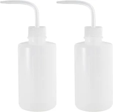 2Pcs Plastic Wash Bottle 250ml Plant Squeeze Bottle, Wash Squirt Bottle, Succ...