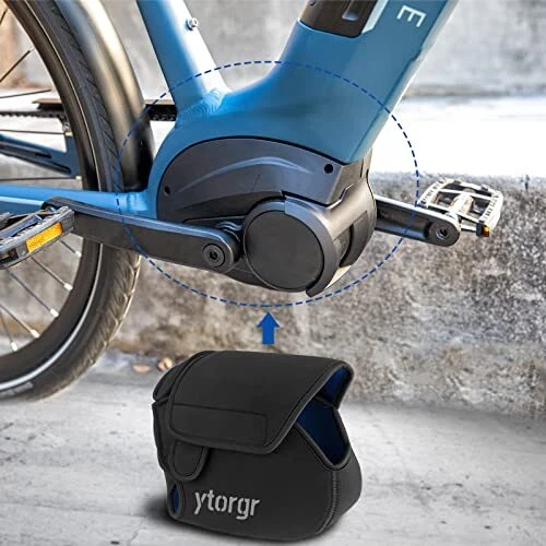 ytorgr 2 Stück Ebike Mittelmotor Schutzhülle Regenschutz Ebike Motorabdeckung... - Bild 3 von 12